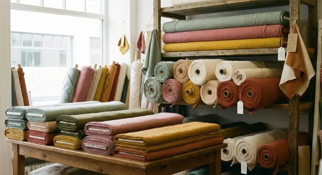 Muślin bawełniany na metry w modnych kolorach i wzorach